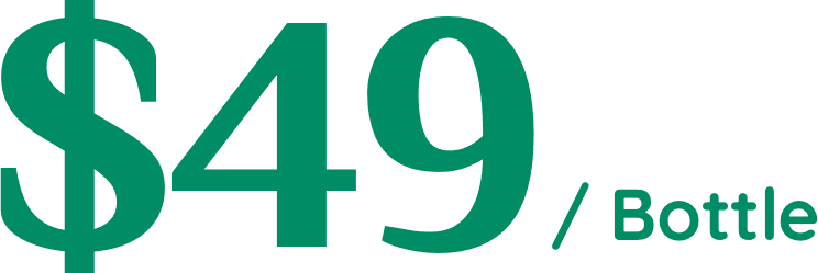 $49 per bottle